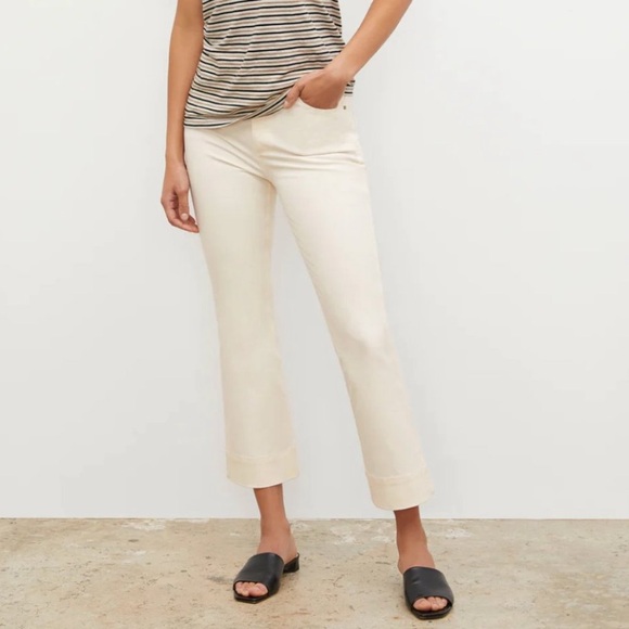 NWT M.M. LaFleur Archie Jean Tusk Cream - Picture 1 of 16